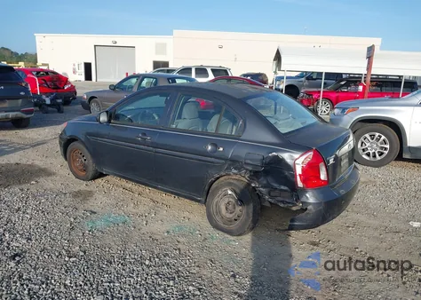 2010 Hyundai Accent Gls z USA, uszkodzony, nr VIN KMHCN4AC0AU419082